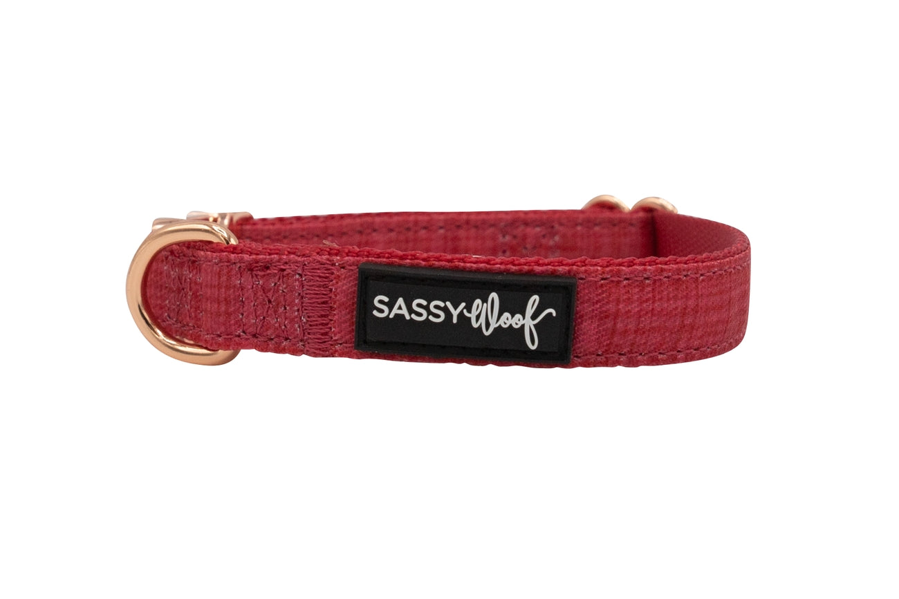 Dog Collar - Merlot