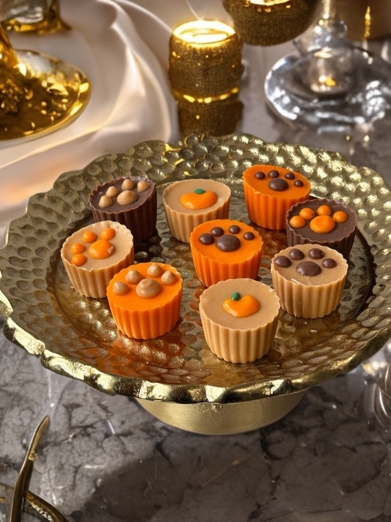 Mini Fall Paw Cups Soft Treats! (Sold individually.)