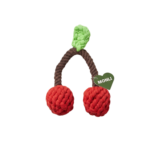 Handcrafted Cherry Pet Rope Toys
