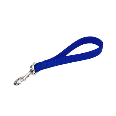 Double Ply Traffic  Leash, Blue