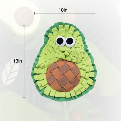 Dog Snuffle Mat - Fruit Snuffle Mat, Avocado