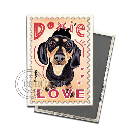 Dog Magnet - Dachshund "Furever Love"