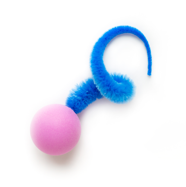 Wiggly Pong - Cat Toy Plastic Pong Ball