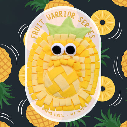 Dog Snuffle Mat - Fruit Snuffle Mat, Pineapple