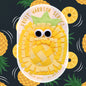 Dog Snuffle Mat - Fruit Snuffle Mat, Pineapple