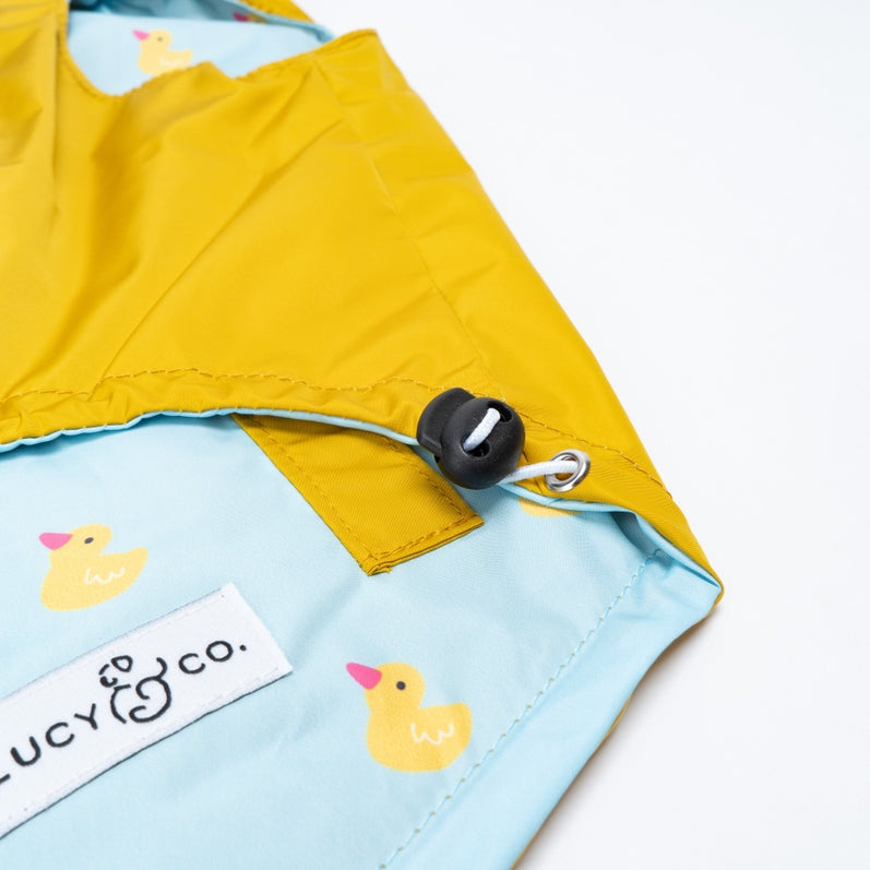 The Lucky Ducky Reversible Raincoat