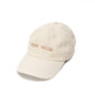 Dog Mom Corduroy Hat, Ivory