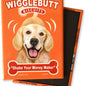 Dog Magnet - Golden Retriever "Wigglebutt Golden"