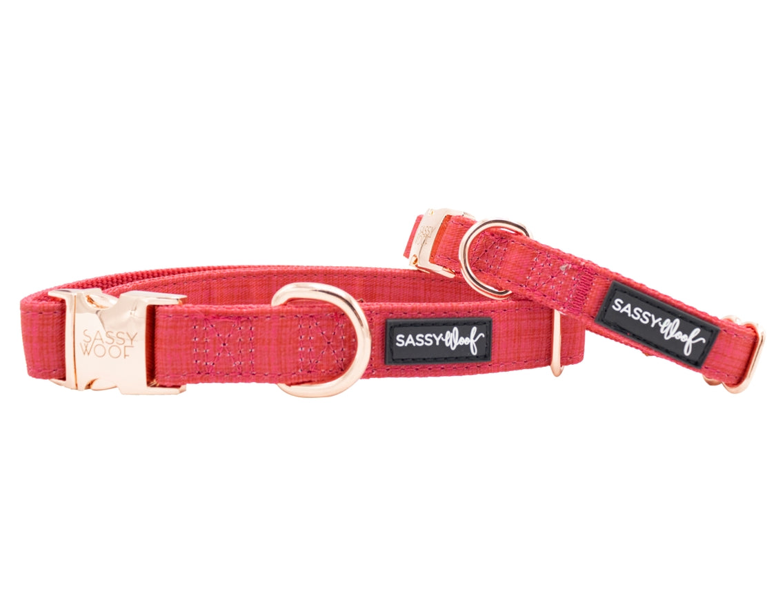 Dog Collar - Merlot