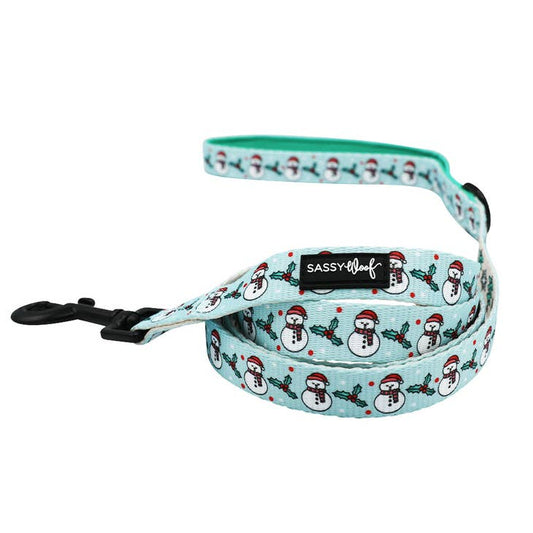 Love At Frost Bite Fabric Dog Leash