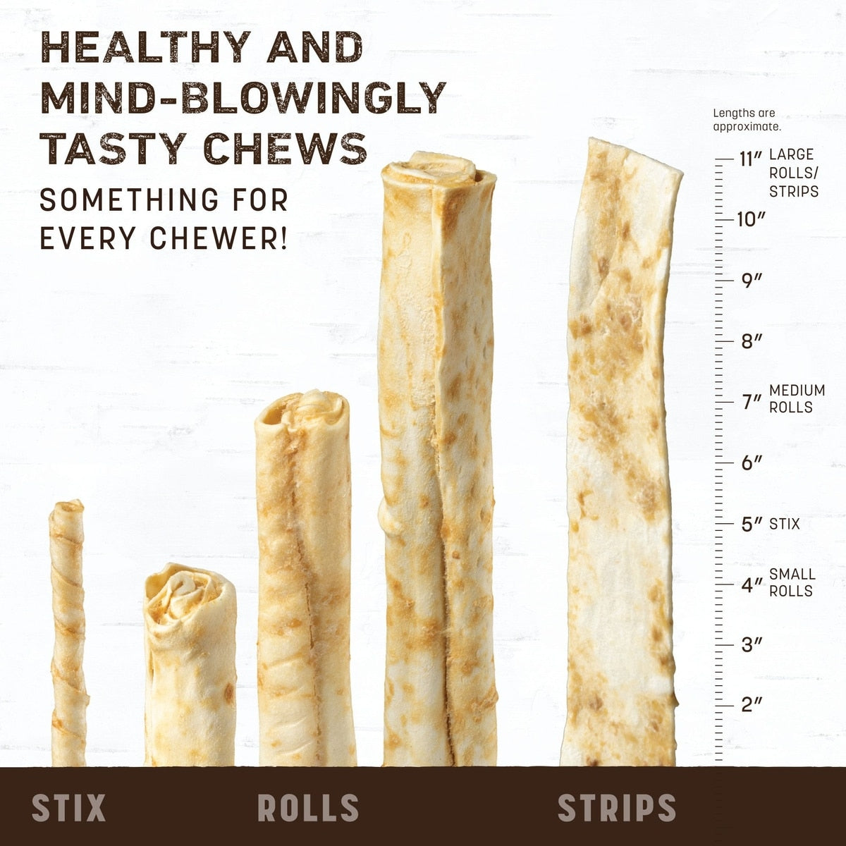 Earth Animal No-Hide Stix Beef Recipe Chew Dog & Cat Treat Sticks, 20 count