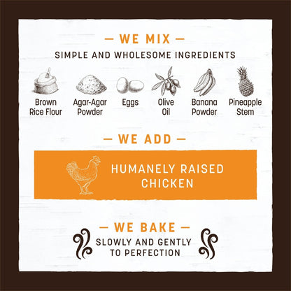 Earth Animal No-Hide Stix Chicken Recipe Chew Dog & Cat Treat Sticks, 20 count