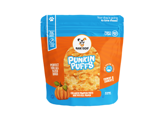 Raw Dog Collagen Punkin Puffs 2.5oz