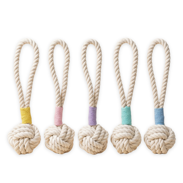 Natural White Tug Rope Toy, Large