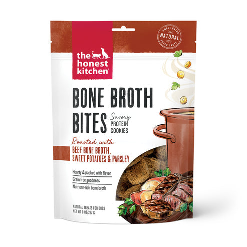 The Honest Kitchen Beef Bone Broth Bites With Sweet Potato 8oz
