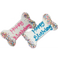 6" Happy Birthday Bone Cookie