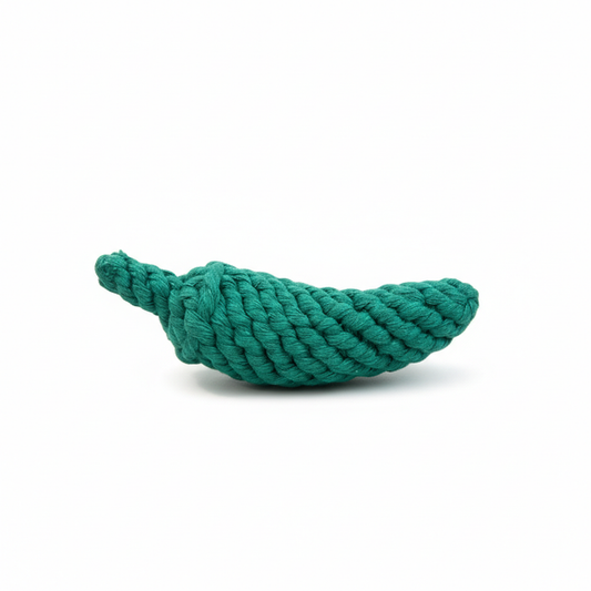 Handcrafted Jalapeno Rope Toys