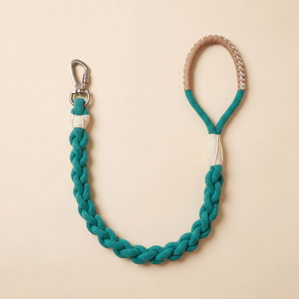 Handmade Sustainable  Cotton Rope Dog Leash, Eco-Friendly