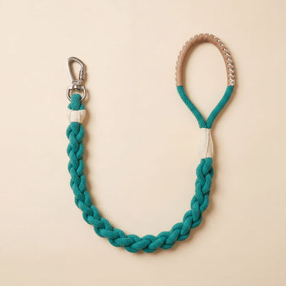 Handmade Sustainable  Cotton Rope Dog Leash, Eco-Friendly