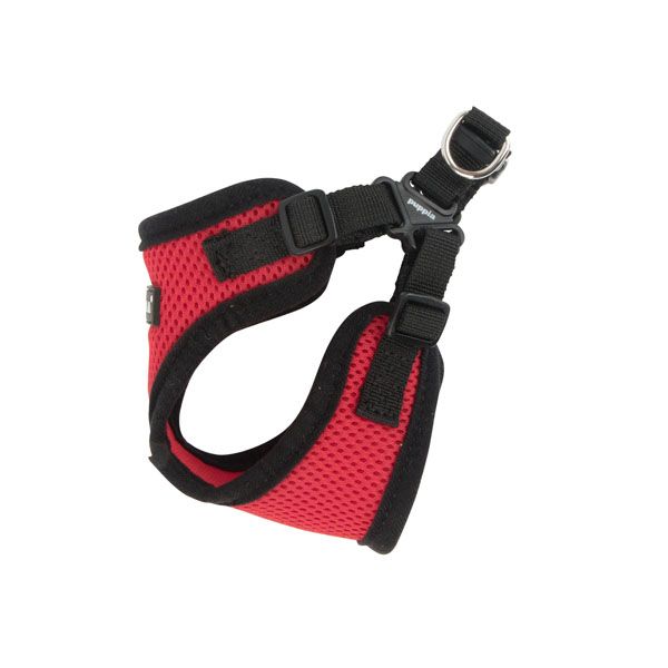Puppia Soft Harness C Type, Red