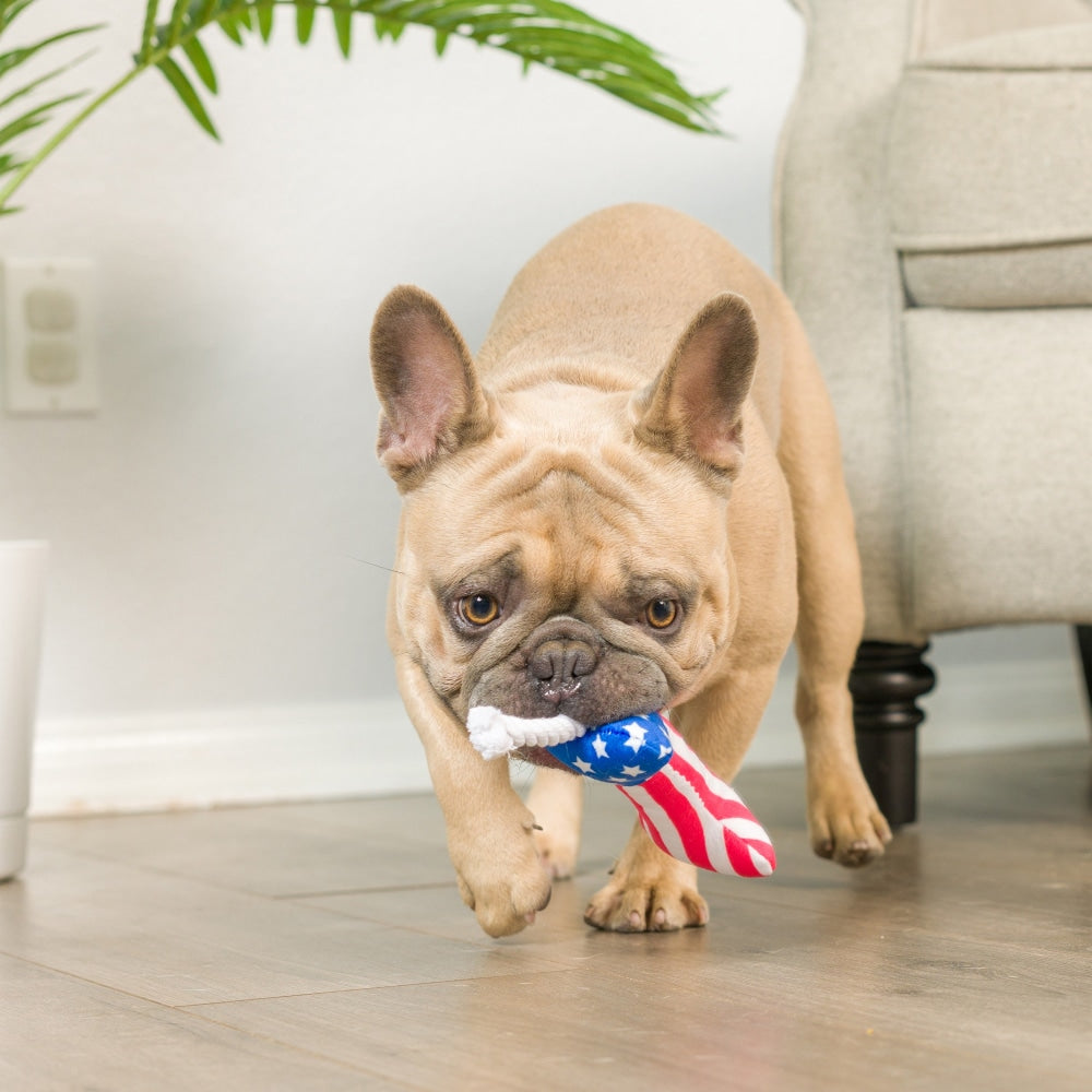 Tiny Tuff Red, White, & Booze Dog Toys