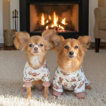 Soft Dog Pajamas - Sloths