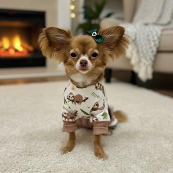 Soft Dog Pajamas - Sloths