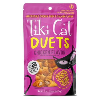 Tiki Cat Duets™ Cat Treats: Chicken Flavor 2oz