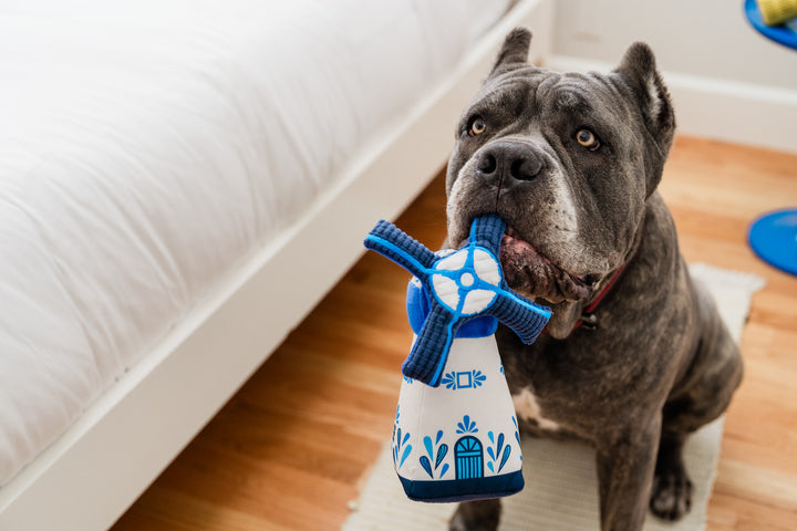 Totally Touristy - Dutch Windmill Dog Toy, XS