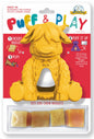 Yak Puff And Play Toy - Light To Heavy-Moderate Chewers, Yellow