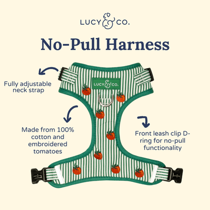 No-Pull Harness - Tomato