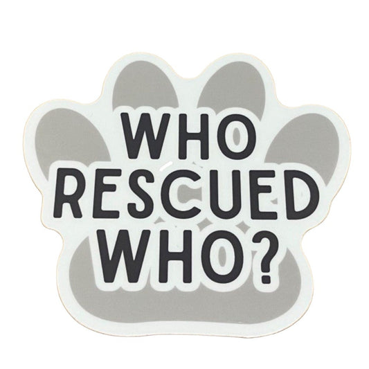 NORTHWEST STICKERS - Who Rescued Who? Sticker