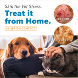 TROPICLEAN HOMEVET DOG & CAT ITCH AND ALLERGY SPRAY 8OZ