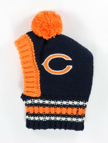 NFL Knit Pet Hat - Chicago Bears