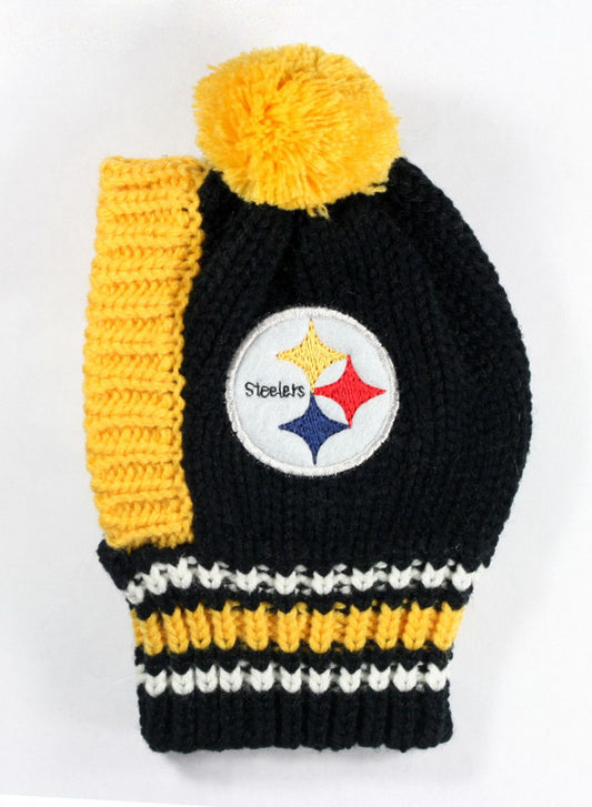 NFL Pittsburgh Steelers Knit Pet Hat