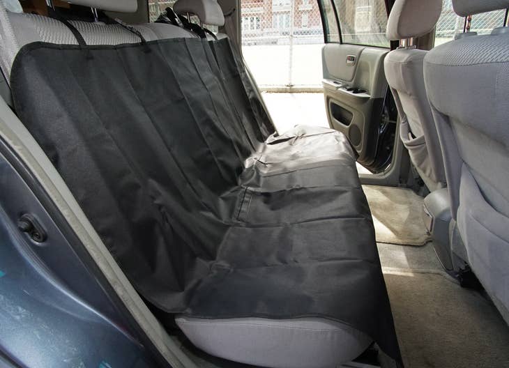 Co-Pilot Waterproof Car Seat Bench Cover - Black