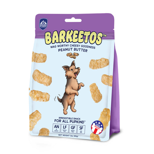 Himalayan Pet Supply Barkeetos Grain-Free Peanut Butter Crunchy 3oz