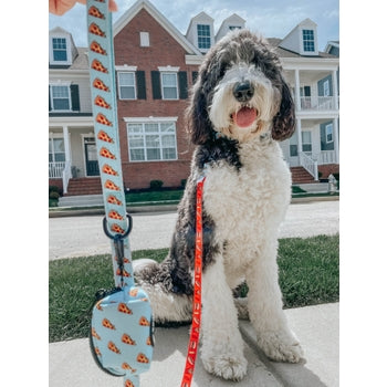 One Hot Pupperoni Dog Fabric Leash