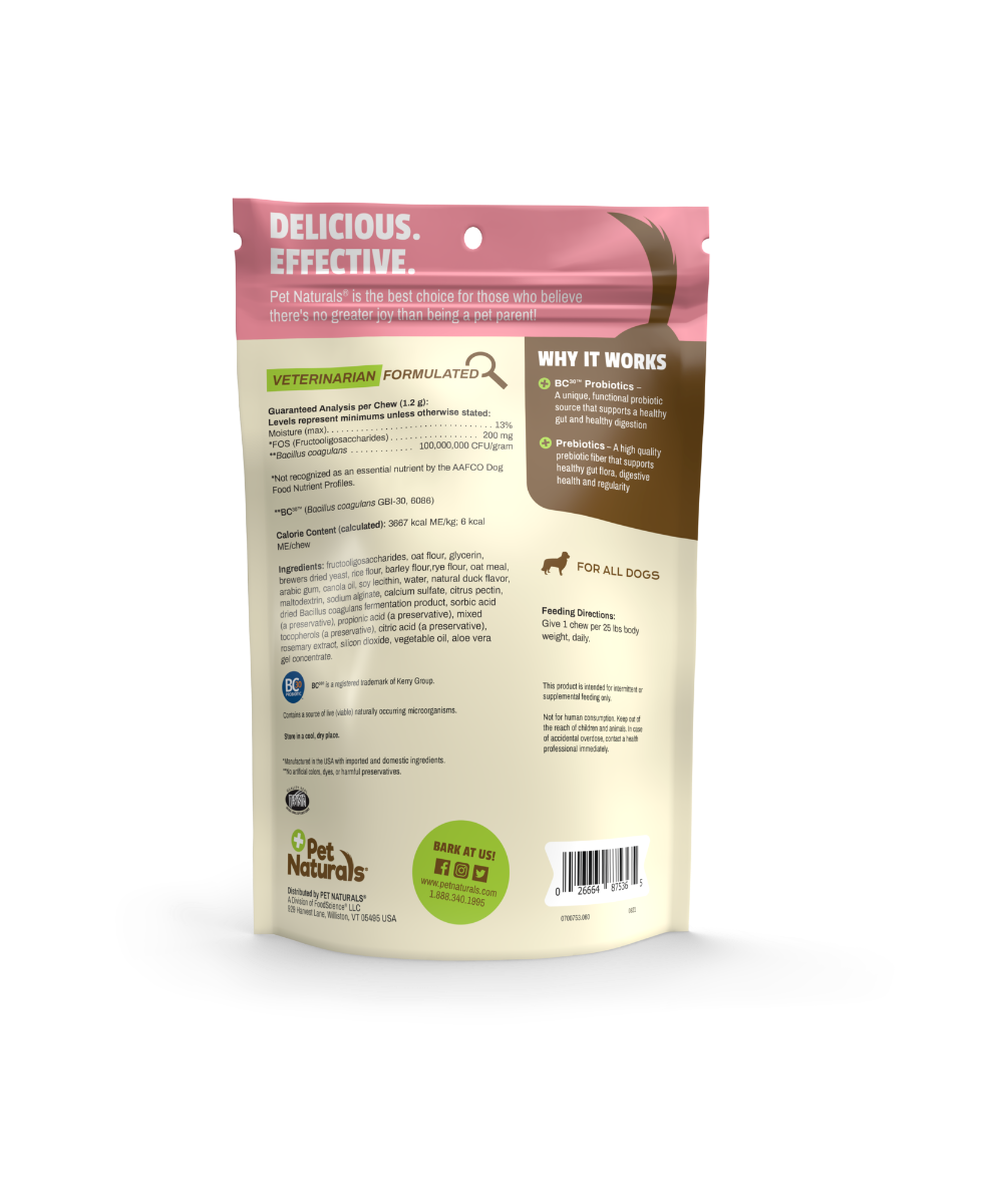 Pet Naturals Daily Probiotic Chews