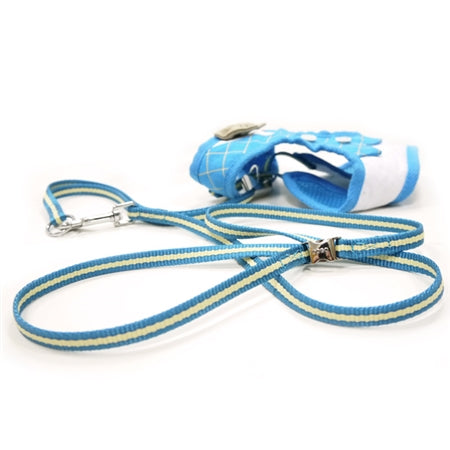 EasyGo Bowtie Blue Harness