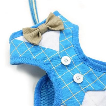 EasyGo Bowtie Blue Harness