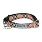 Bias Plaid Cat Collar Tan