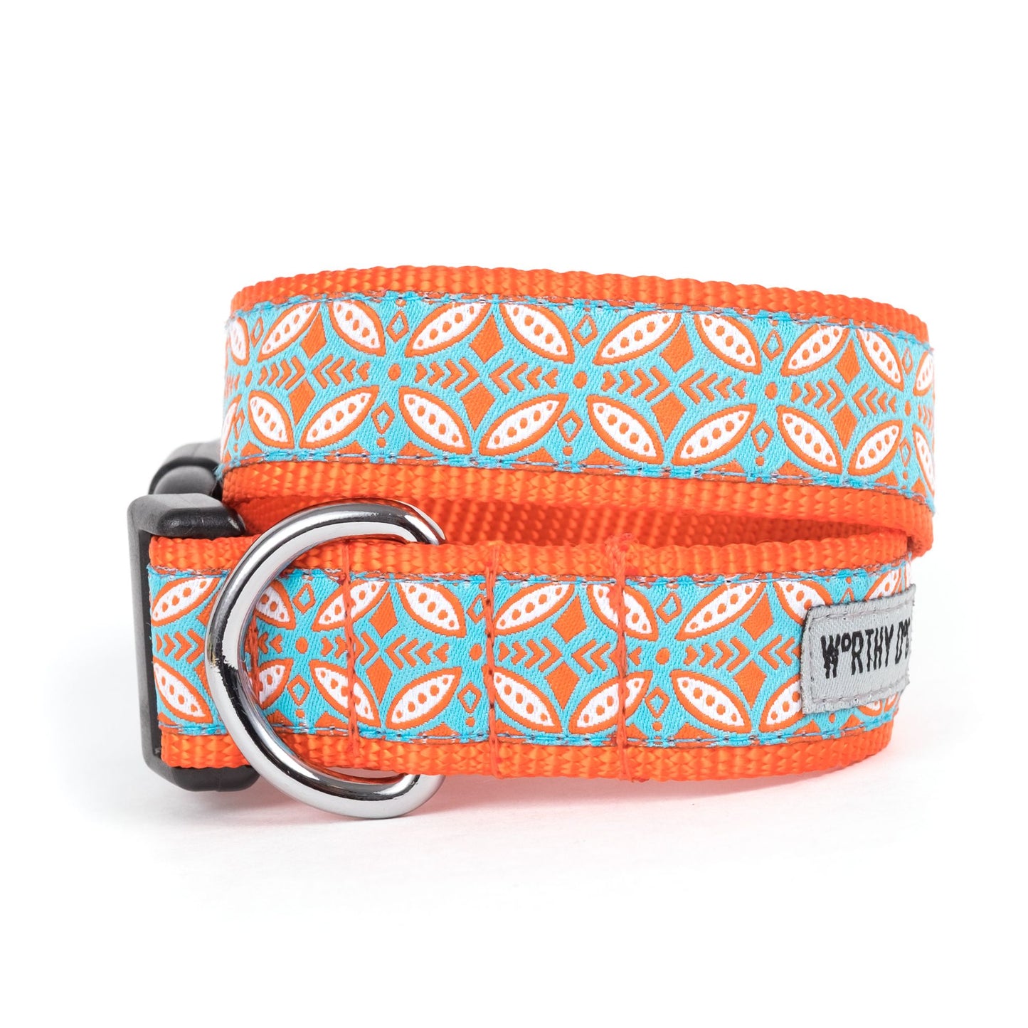 Stamp Print Dog Collar