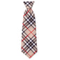 Bias Plaid Tan Neck Tie