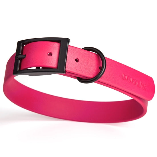 Biothane Waterproof Collar - Neon Pink