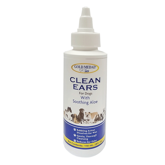 Gold Medal Clean Ears for Dogs 4oz