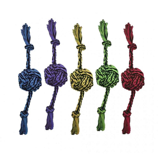 Nuts for Knots 2-Knot Rope w/ Ball - 13 inch