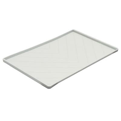 Silicone Non-Slip Dog Bowl Mat with Raised Edge