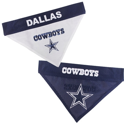Dallas Cowboys NFL Reversible Dog Bandana