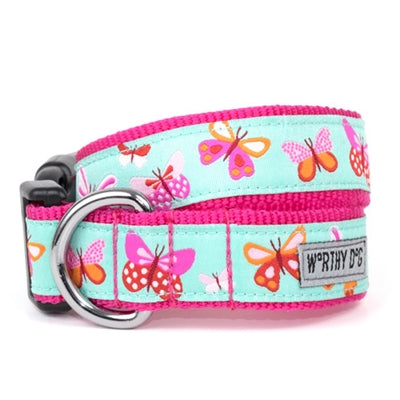 Butterflies Dog Collar